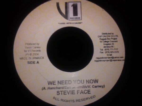 7inch Record STEVIE FACE / DASIA - We Need You Now / Brand New NONE V1 Records 2004 Jamaica Reggae, Ska & Dub Used
7inch Record STEVIE FACE / DASIA - We Need You Now / Brand New NONE V1 Records 2004 Jamaica Reggae, Ska & Dub Used