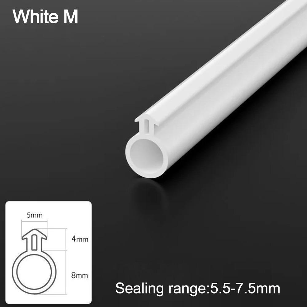 New O-Shaped Sealing Strip Rubber White Black Doors Insulation Tape Weather Gap Blocker
New O-Shaped Sealing Strip Rubber White Black Doors Insulation Tape Weather Gap Blocker