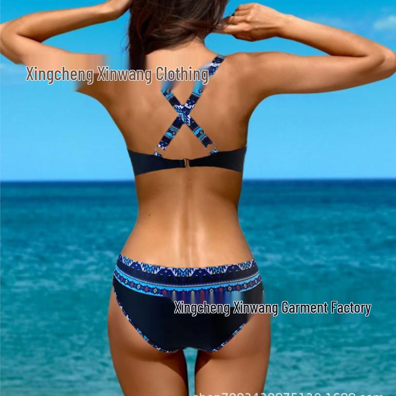 European and American Geometric Pattern Ethnic Swimsuit - Women s Sexy, Tight-Fitting, High-End Style. M
European and American Geometric Pattern Ethnic Swimsuit - Women s Sexy, Tight-Fitting, High-End Style. M