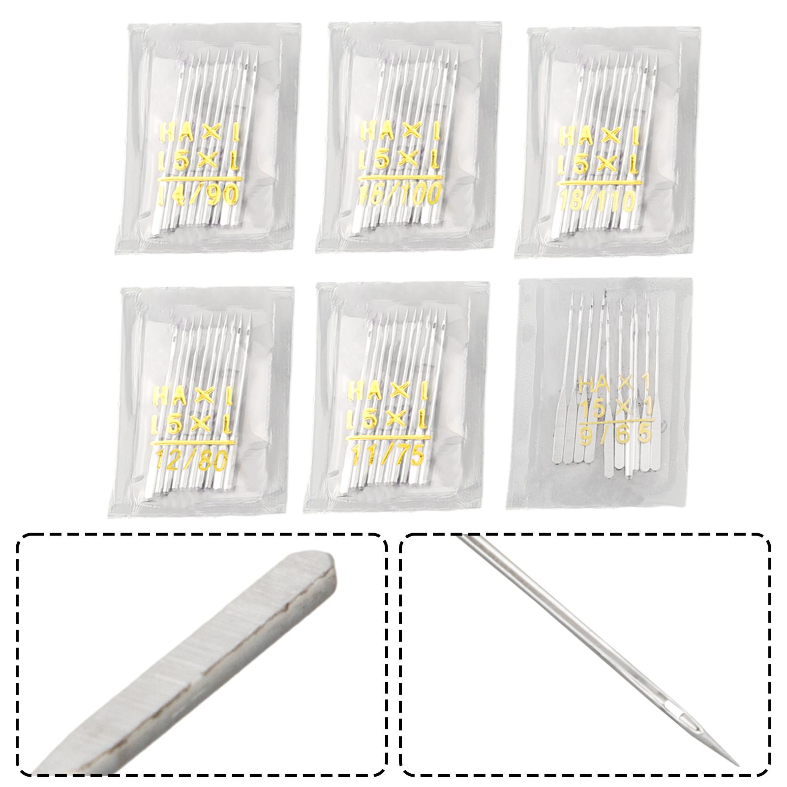 Accessories Sewing Needles 6 SIZES Standard Size 60 Piece Flat Handle LEARNING MATERIAL Sewing Machine Needle Set China Mainland
Accessories Sewing Needles 6 SIZES Standard Size 60 Piece Flat Handle LEARNING MATERIAL Sewing Machine Needle Set China Mainland