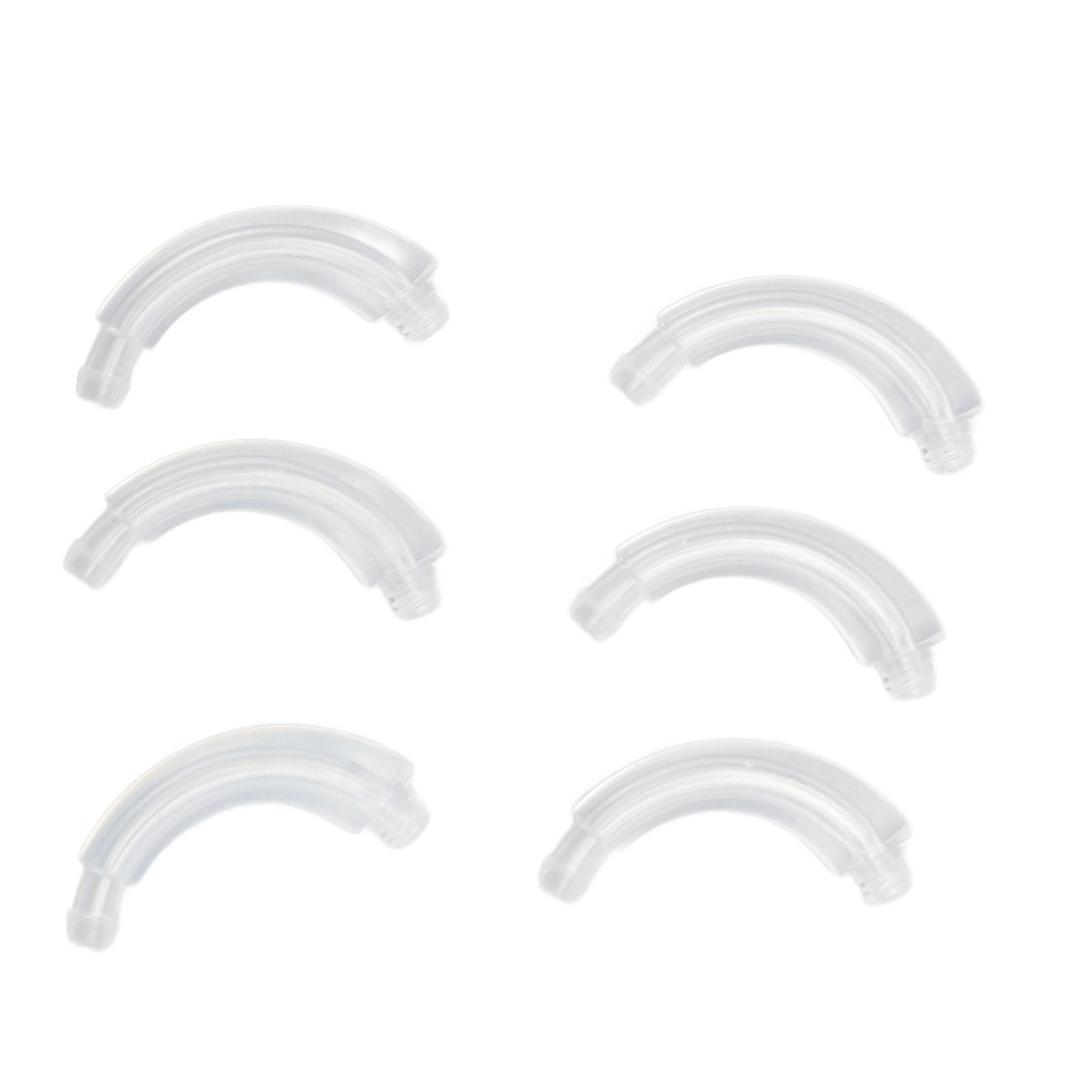 6PCS Hearing Aid Replacement Ear Hooks Ergonomic Plastic Ear Hook Part for Phonak V30 V50 Hearing Aids
6PCS Hearing Aid Replacement Ear Hooks Ergonomic Plastic Ear Hook Part for Phonak V30 V50 Hearing Aids