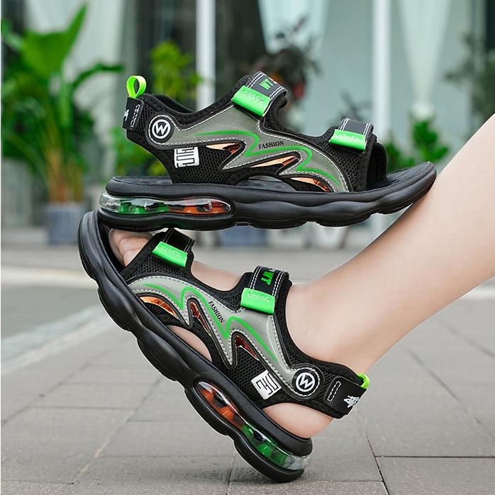 Boys Sandals Air Cushion Sole Children Non-slip Middle-aged Older Children Little Boys Sports Beach Shoes Student Sandals 32 inner length 19.8cm
Boys Sandals Air Cushion Sole Children Non-slip Middle-aged Older Children Little Boys Sports Beach Shoes Student Sandals 32 inner length 19.8cm