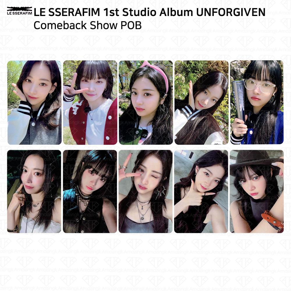 Le Sserafim 1-й студийный альбом Unforgiven Comeback Show POB M2 Benefit Photocard
Le Sserafim 1-й студийный альбом Unforgiven Comeback Show POB M2 Benefit Photocard