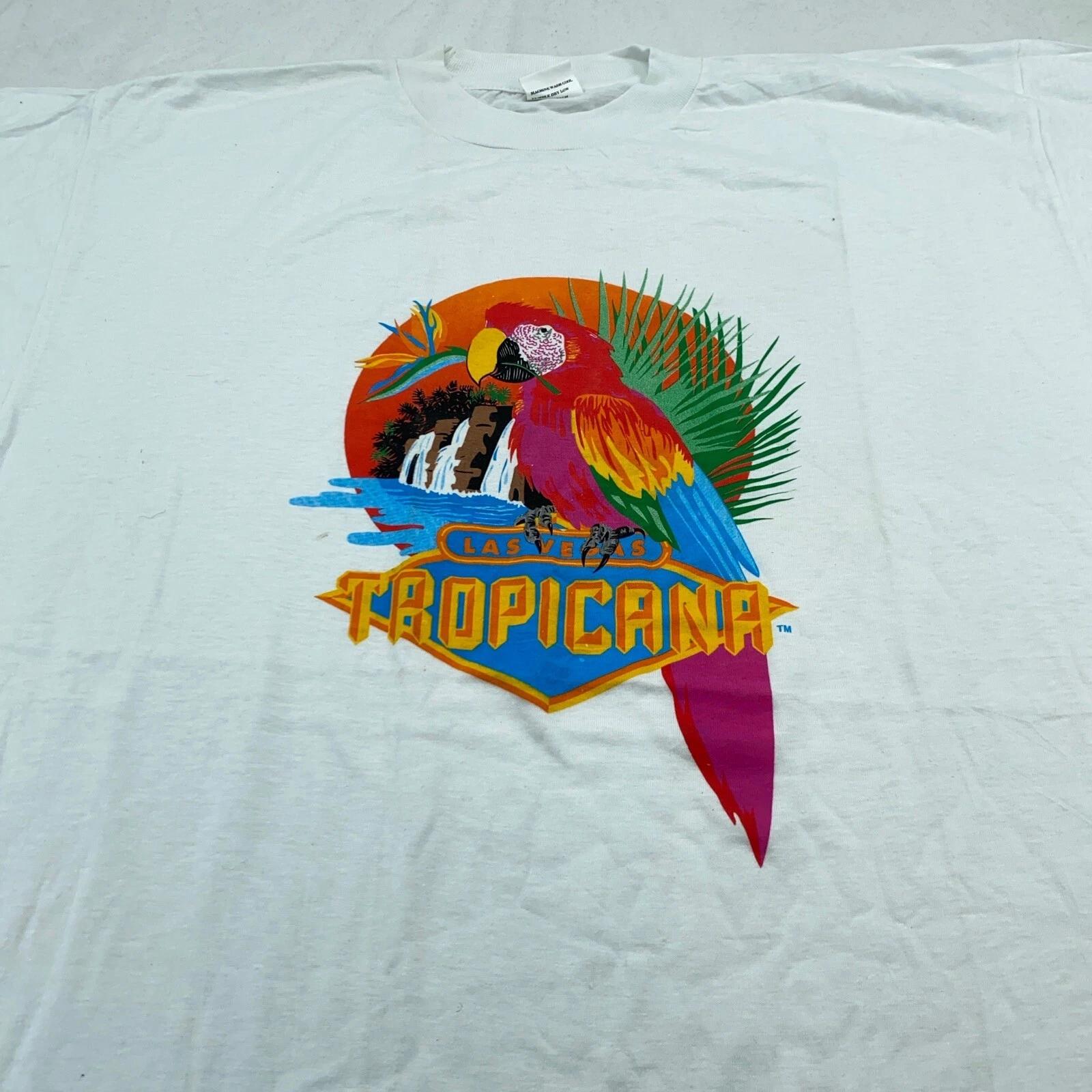 vintage PARROT LAS VEGAS TROPICANA HOTEL RESORT T-Shirt 2XL bird nature 4XL
vintage PARROT LAS VEGAS TROPICANA HOTEL RESORT T-Shirt 2XL bird nature 4XL