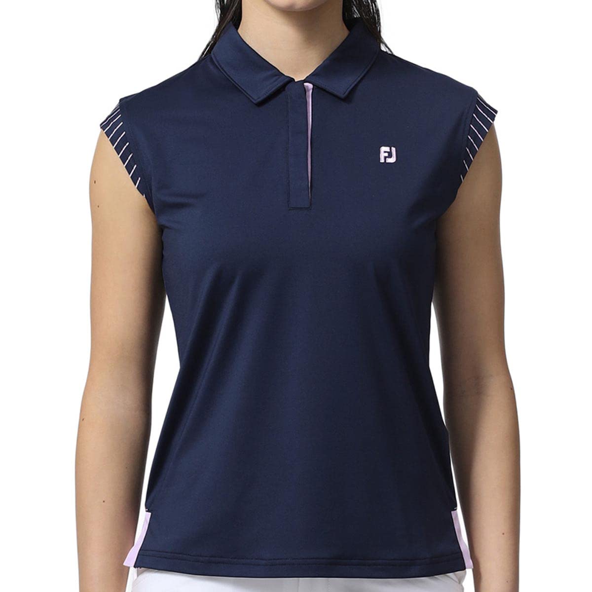 FootJoy Modern Classic Cap Sleeve Shirt, Navy, Women s, Large, 80555-L
FootJoy Modern Classic Cap Sleeve Shirt, Navy, Women s, Large, 80555-L