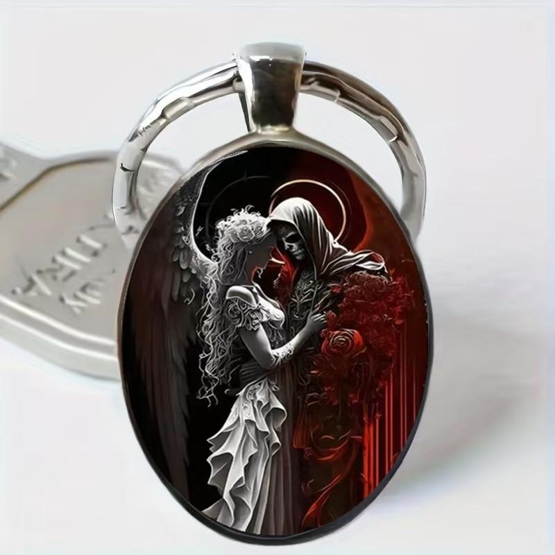 Fashion Alloy Keychain Pendant Round Metal Key Ring Durable Lightweight Key Holder Suitable for Various Keys and Accessories One Size
Fashion Alloy Keychain Pendant Round Metal Key Ring Durable Lightweight Key Holder Suitable for Various Keys and Accessories One Size
