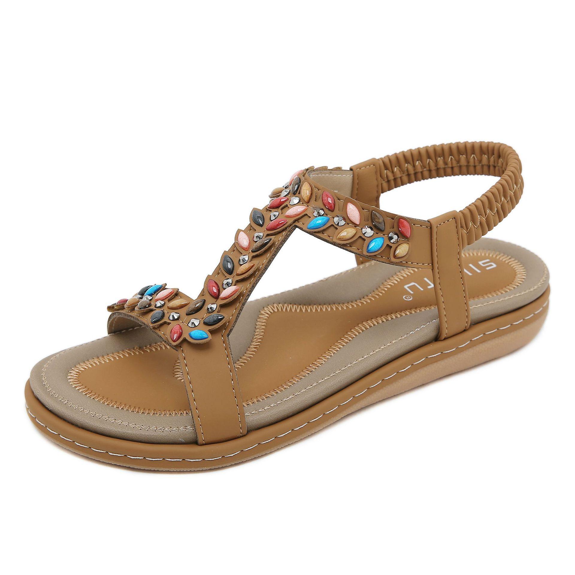 Fashion Summer Plus Size 36-42 Bohemia Lightweight Flat Sandals Ladies Soft Bottom Slip on Beach Sandals Casual Fashion Shoes for Women 42
Fashion Summer Plus Size 36-42 Bohemia Lightweight Flat Sandals Ladies Soft Bottom Slip on Beach Sandals Casual Fashion Shoes for Women 42