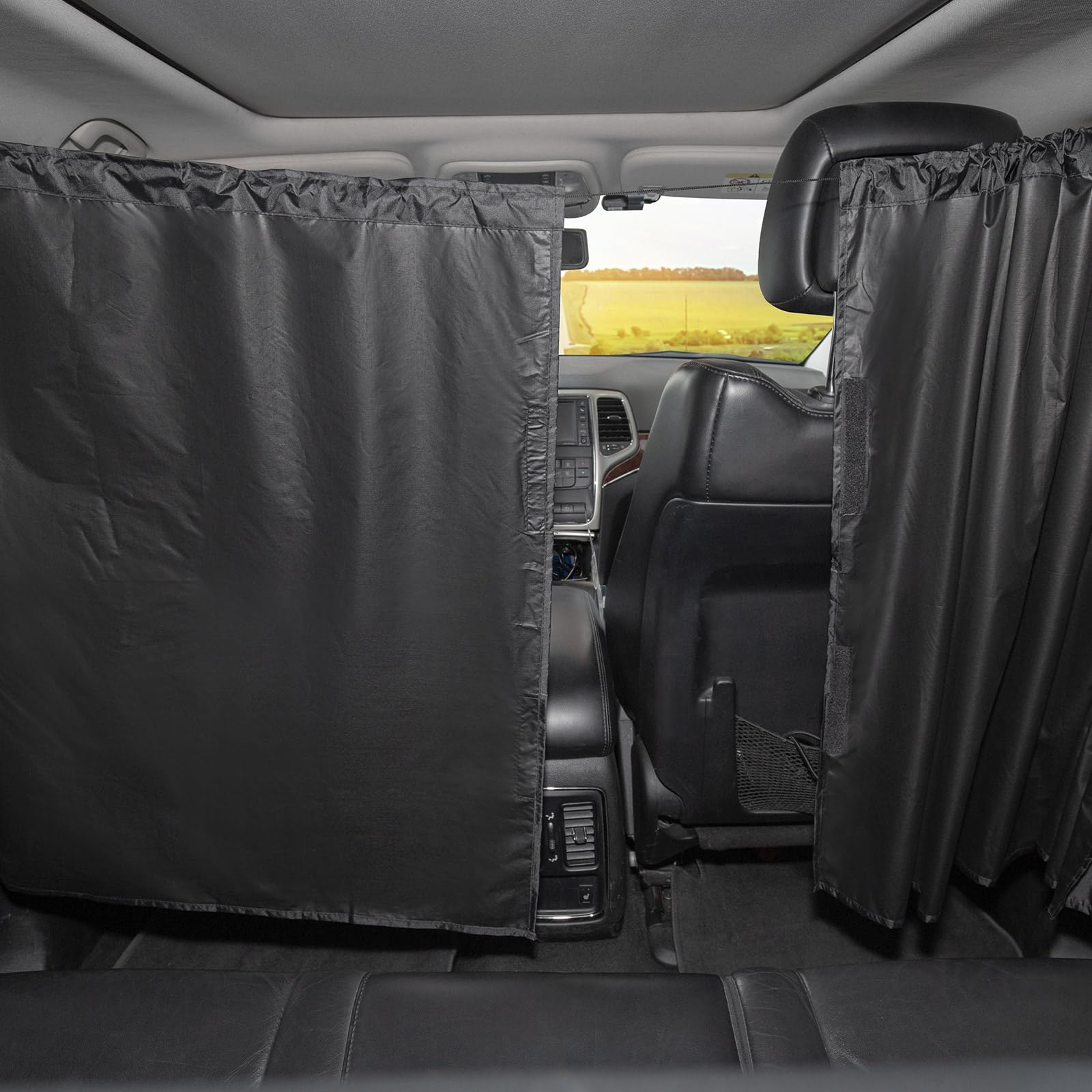 Car Curtains, Partition + Rear Curtain, 99.99% Light Blocking, Car Sleeping Curtains, Privacy Protection, UV Protection, 4-Piece Integrated Design
Car Curtains, Partition + Rear Curtain, 99.99% Light Blocking, Car Sleeping Curtains, Privacy Protection, UV Protection, 4-Piece Integrated Design