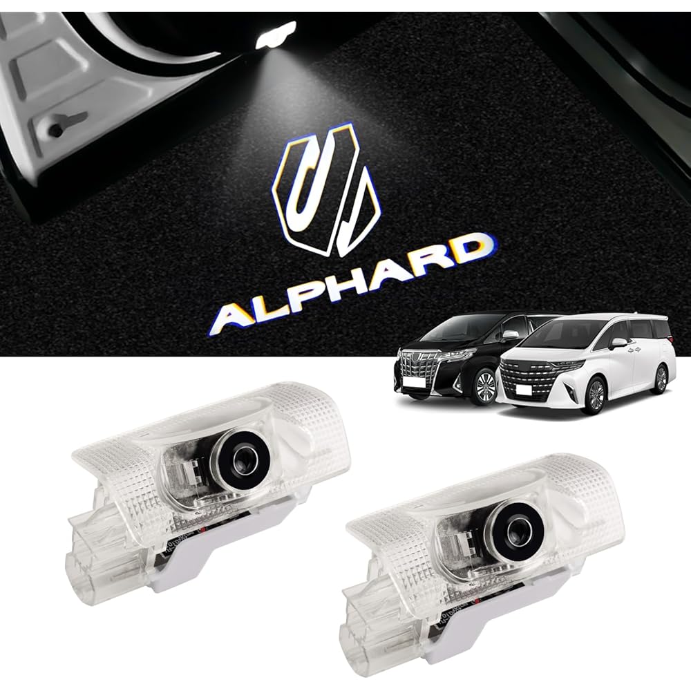GIMUYA LED Courtesy Lights with Laser Logo for Toyota New Alphard 40 Series and 30 Series (AAHH4#/AGH4#) - Custom Designed for Genuine Parts, High Bri
GIMUYA LED Courtesy Lights with Laser Logo for Toyota New Alphard 40 Series and 30 Series (AAHH4#/AGH4#) - Custom Designed for Genuine Parts, High Bri
