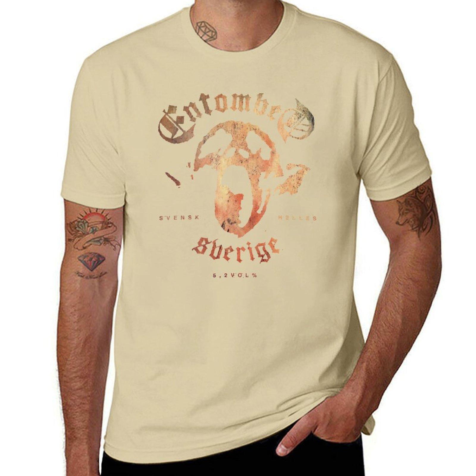 Entombed Red T-Shirt korean fashion summer top customs fitted t shirts for men S
Entombed Red T-Shirt korean fashion summer top customs fitted t shirts for men S