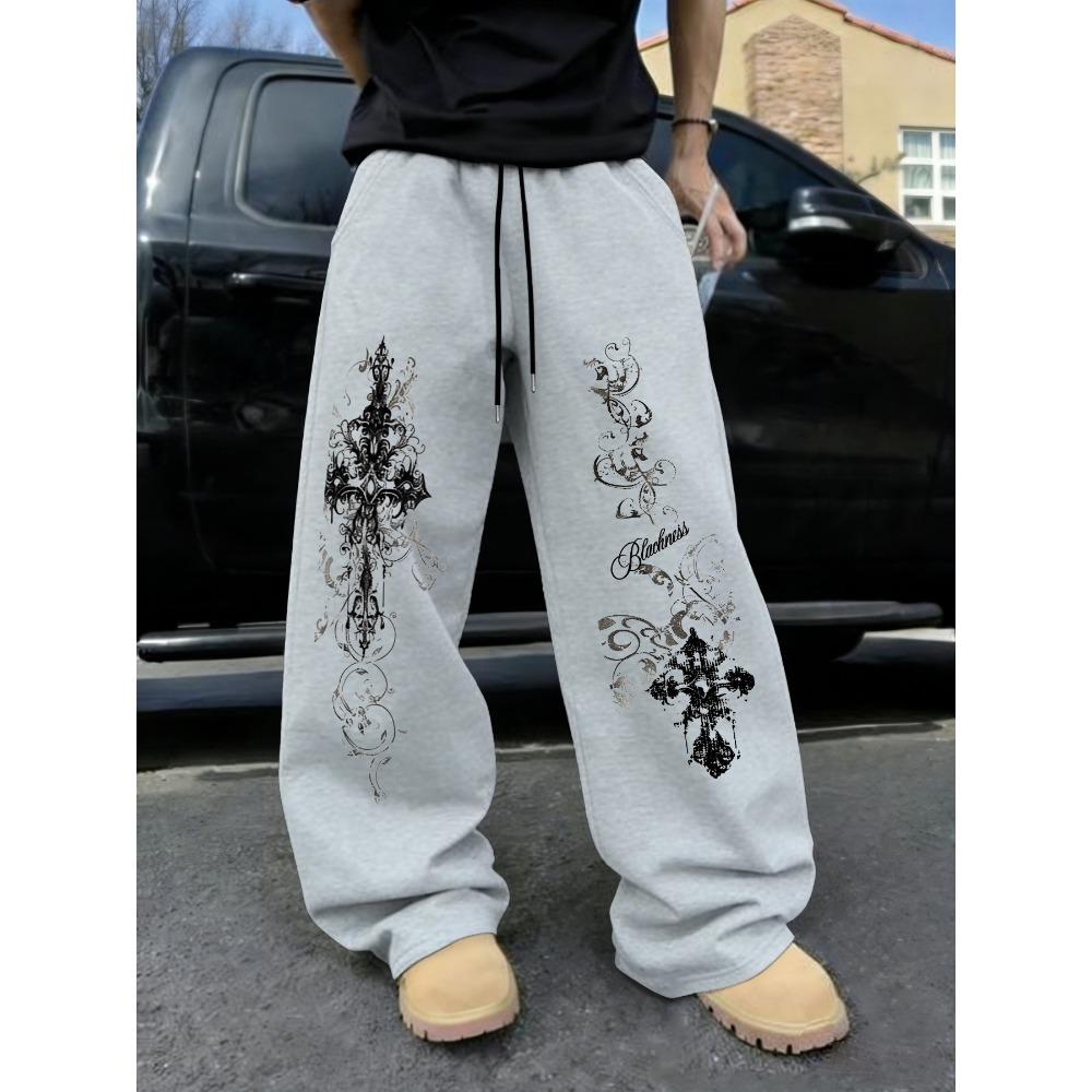 Men s Casual Straight Leg Polyester Material Loose Wide Leg Pants, Retro Printed Pants with Hip-hop Style XXL
Men s Casual Straight Leg Polyester Material Loose Wide Leg Pants, Retro Printed Pants with Hip-hop Style XXL