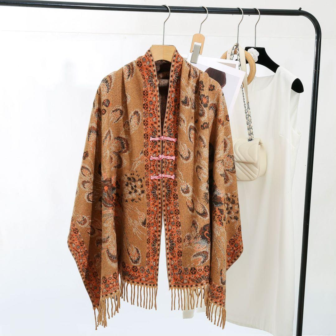 Шарф в этническом стиле, женская шаль высокого класса с теплым жаккардовым шарфом от производителей
Шарф в этническом стиле, женская шаль высокого класса с теплым жаккардовым шарфом от производителей