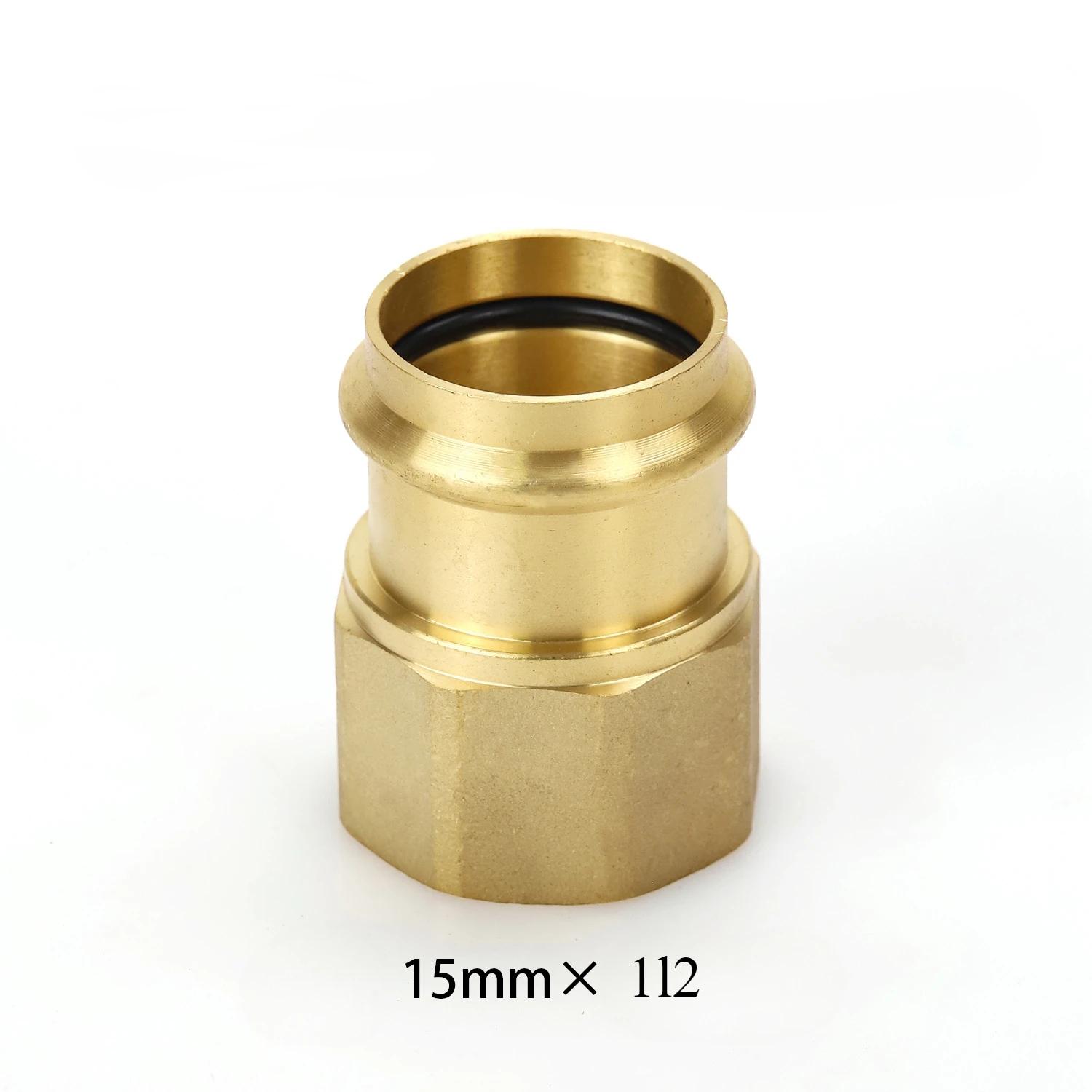 Female Thread 15-54 Brass Double-clamp Compression Pipe Hose Coupler Fast Connetor V-type Water Heating Accessories Thread
Female Thread 15-54 Brass Double-clamp Compression Pipe Hose Coupler Fast Connetor V-type Water Heating Accessories Thread
