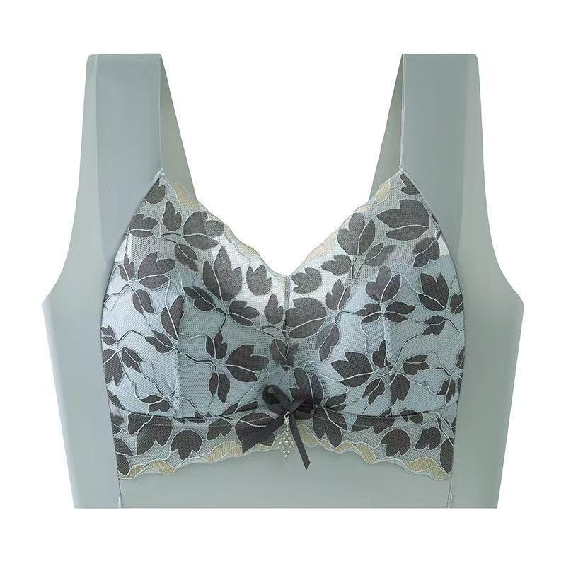 Lace Back Wrap Bustier: Uplifting Support, Side Collection, Seamless Plus Size Bra for Large Busts - Creates a Smaller Look with Open Back Design. 2L (120-140 lbs) светло-синий
Lace Back Wrap Bustier: Uplifting Support, Side Collection, Seamless Plus Size Bra for Large Busts - Creates a Smaller Look with Open Back Design. 2L (120-140 lbs) светло-синий