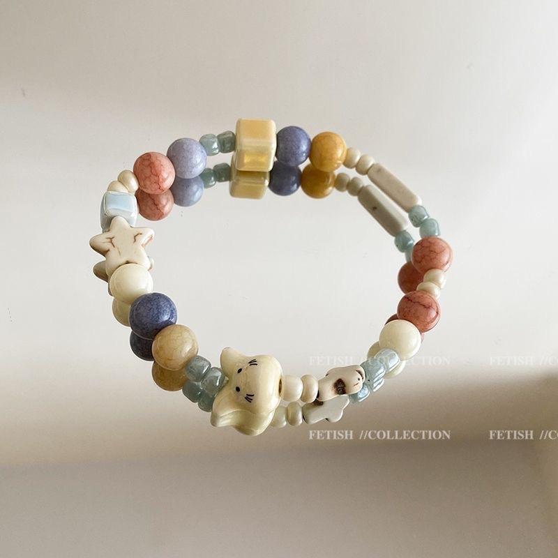 Little Rabbit Ji Ceramic Bead Bracelet - Women s Summer Limited Edition Design Bracelet - Dopamine Handpiece жовтий
Little Rabbit Ji Ceramic Bead Bracelet - Women s Summer Limited Edition Design Bracelet - Dopamine Handpiece жовтий