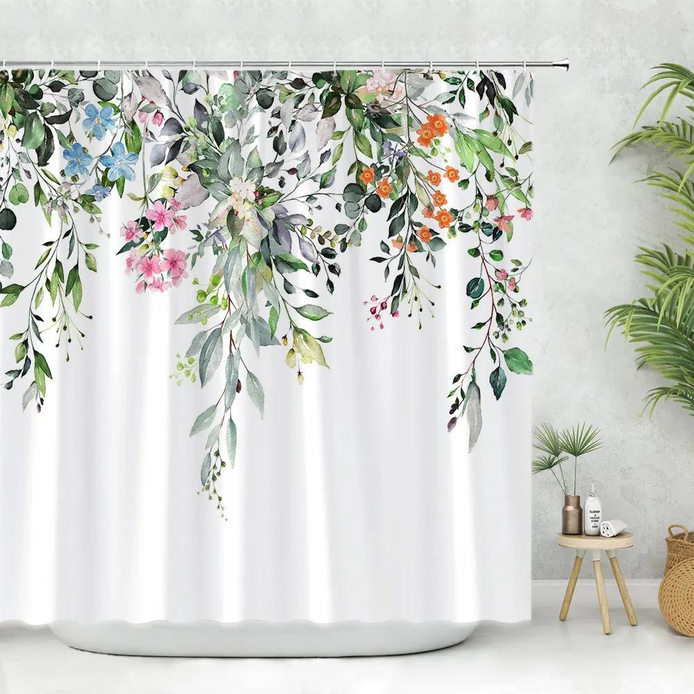 Beautiful Spring Greenery Floral Shower Curtain Eucalyptus Leaves Tropical Leaves Polyester Washable Buth Curtain Bathroom Decor 90x180cm35x71in
Beautiful Spring Greenery Floral Shower Curtain Eucalyptus Leaves Tropical Leaves Polyester Washable Buth Curtain Bathroom Decor 90x180cm35x71in