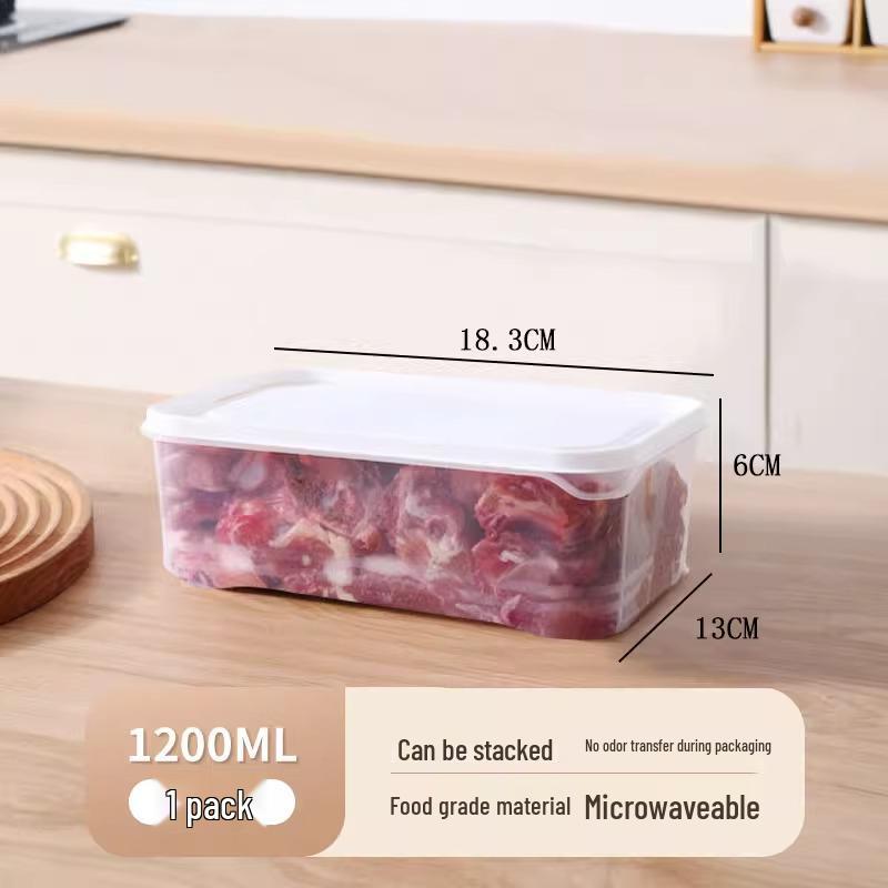 Прямоугольный пластиковый контейнер для хранения продуктов, пригодный для холодильника и морозильника, пищевого класса, для приготовления еды и сохранения свежести.
Прямоугольный пластиковый контейнер для хранения продуктов, пригодный для холодильника и морозильника, пищевого класса, для приготовления еды и сохранения свежести.