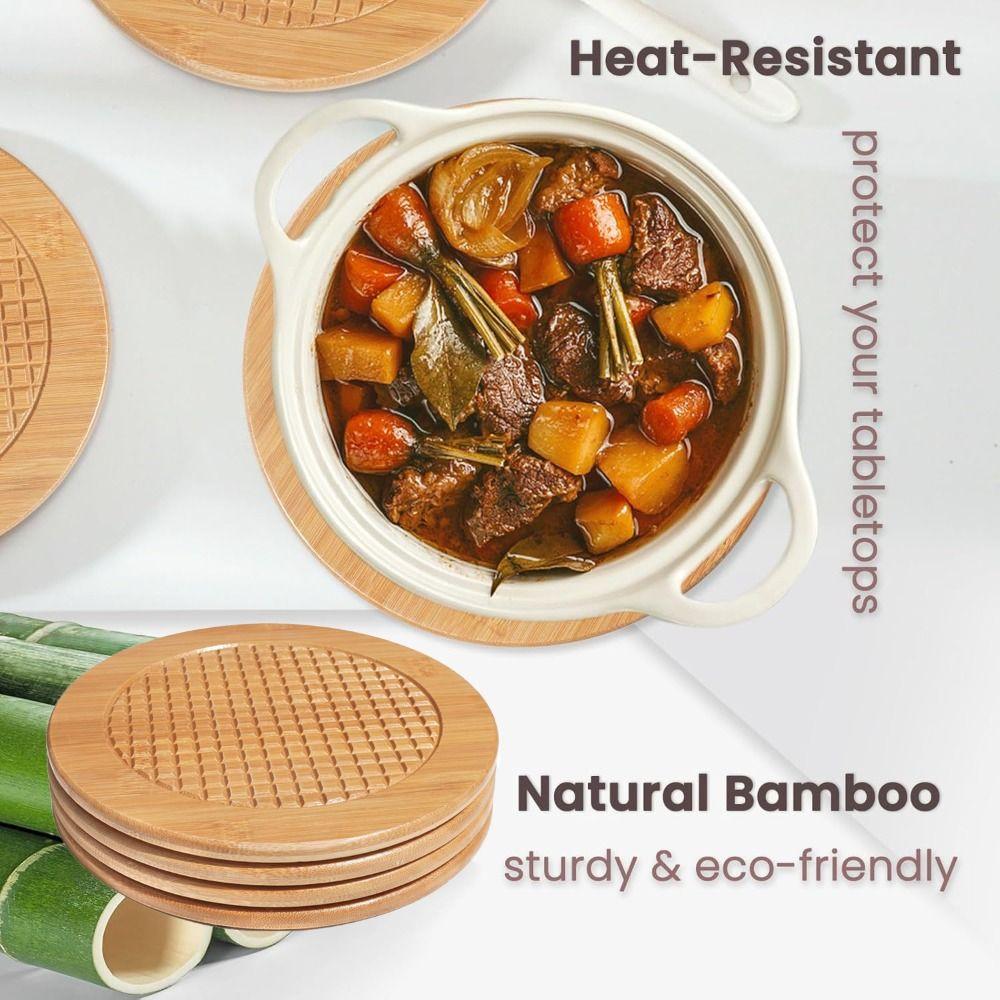 7.5 Inch Large Coaster Heat Resistant Kitchen Decor for Hot Dishes Hot Pots and Pans round
7.5 Inch Large Coaster Heat Resistant Kitchen Decor for Hot Dishes Hot Pots and Pans round