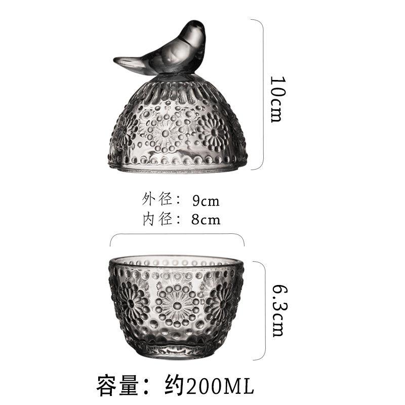 Exquisite Glass Embossed Storage Jar with Bird Design Cotton Swab Holder Jewelry Organizer Necklace Earring Sundries Ins Decor
Exquisite Glass Embossed Storage Jar with Bird Design Cotton Swab Holder Jewelry Organizer Necklace Earring Sundries Ins Decor