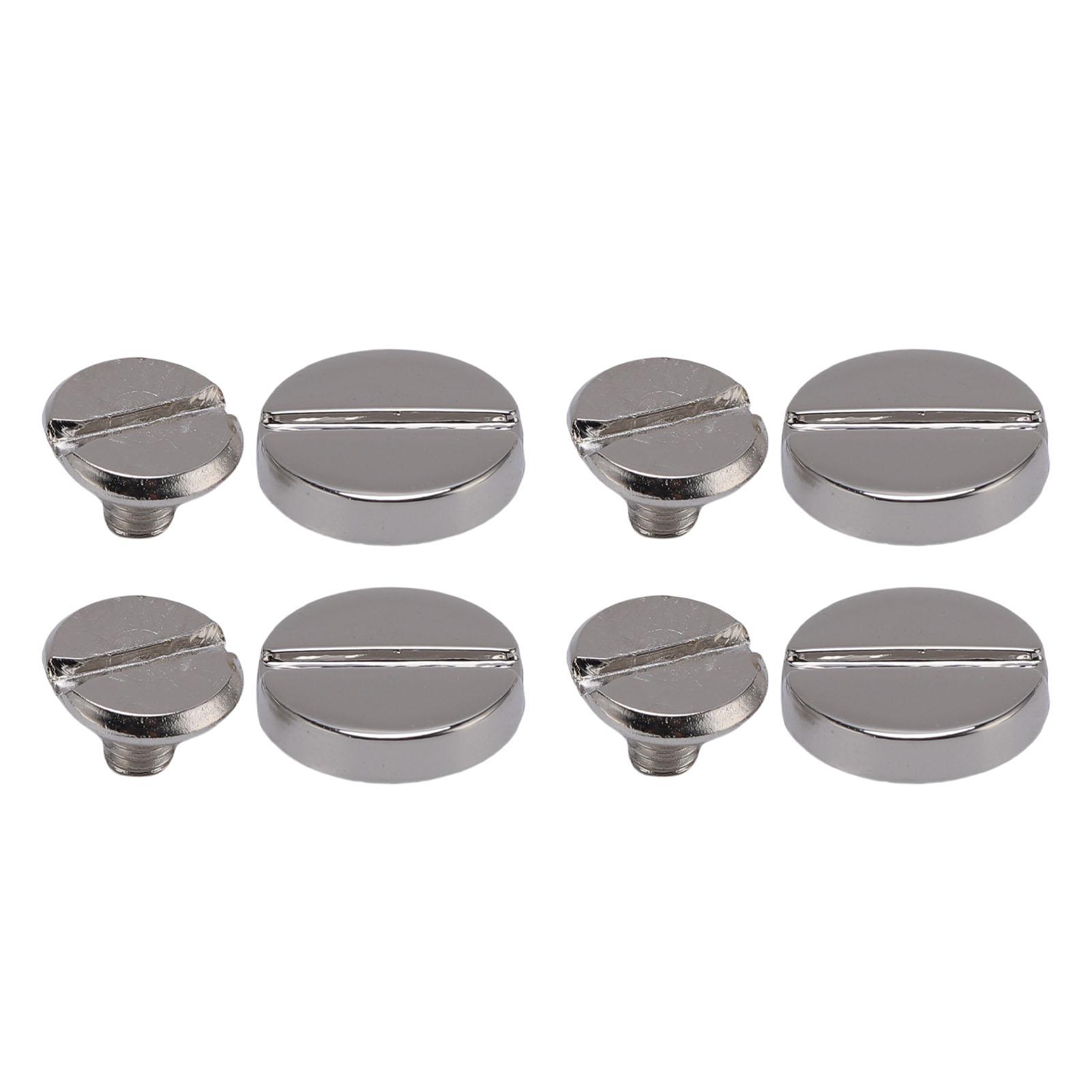 50 Sets 10mm Rivet Screw Zinc Alloy Flat Head Slotted Rivets and Screws for Leather Crafts Clothing Decoration Silver
50 Sets 10mm Rivet Screw Zinc Alloy Flat Head Slotted Rivets and Screws for Leather Crafts Clothing Decoration Silver