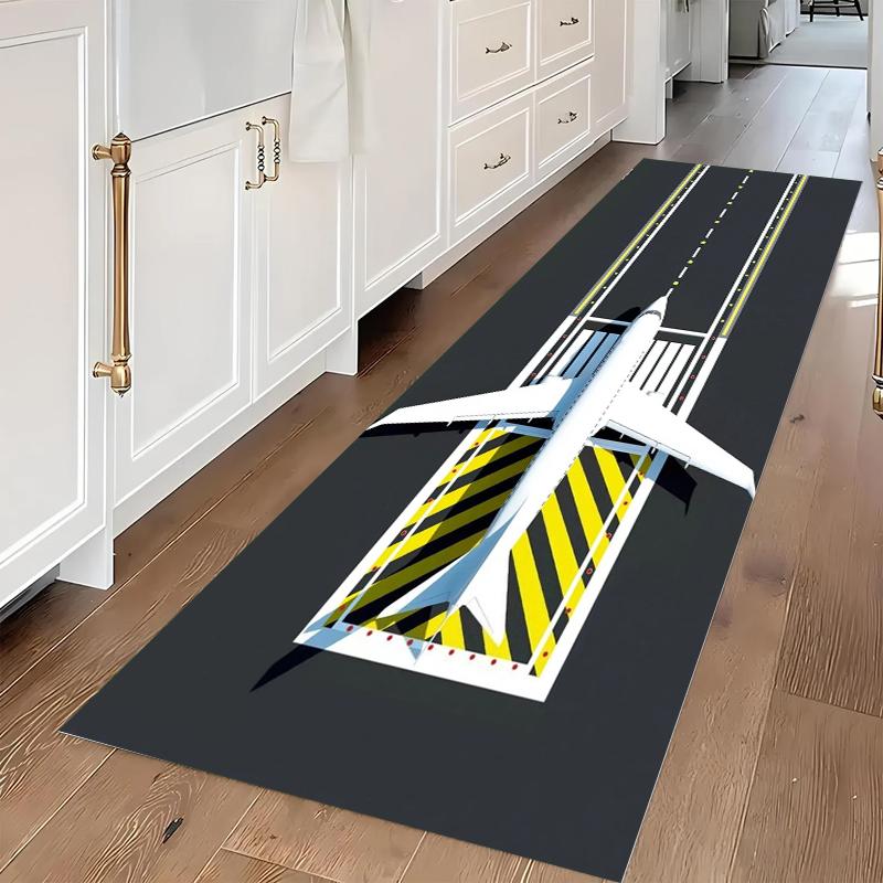 Vivid Aviation Theme Long Runner Rug Airplane Clouds Print Soft Washable Non-slip Mat Stylish Carpet for Hallway Corridor 50x150CM
Vivid Aviation Theme Long Runner Rug Airplane Clouds Print Soft Washable Non-slip Mat Stylish Carpet for Hallway Corridor 50x150CM