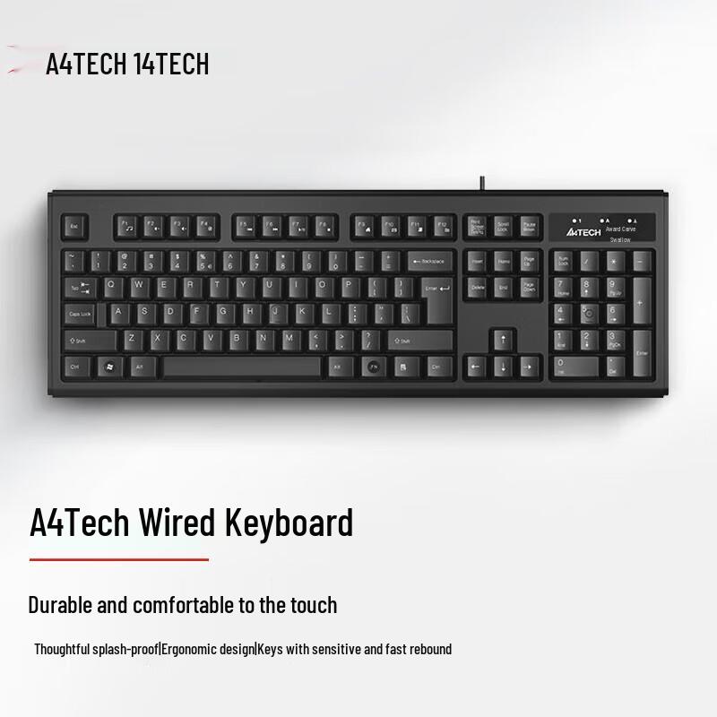 A4TECH WK-100 Wired Keyboard
A4TECH WK-100 Wired Keyboard