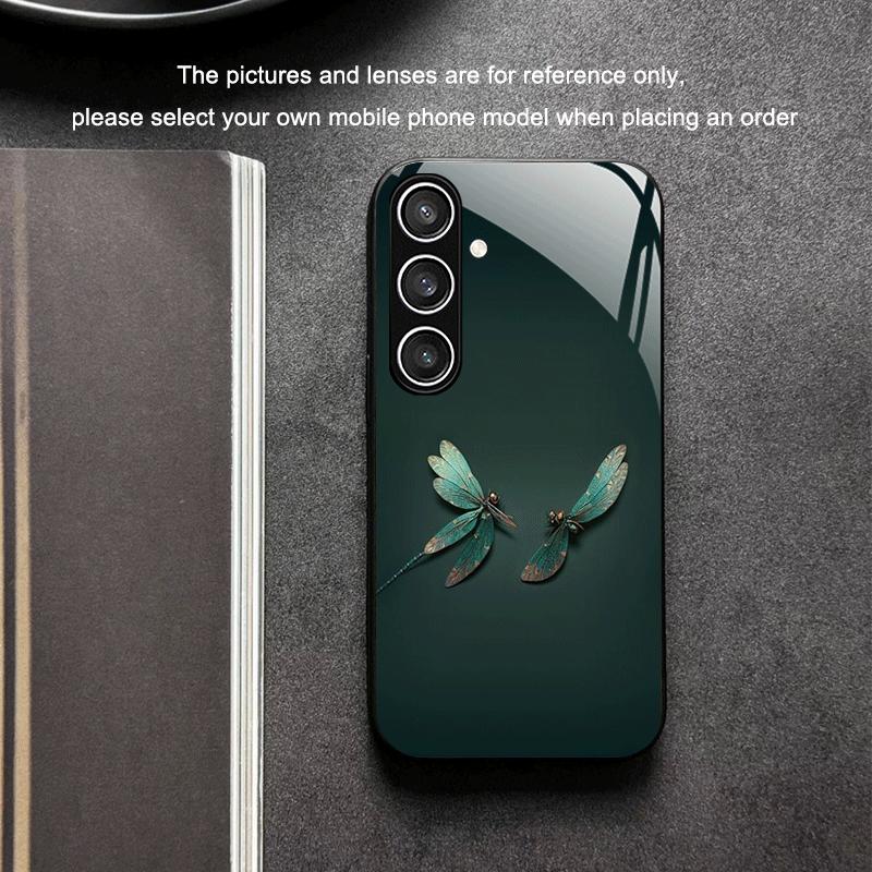 Creative Dragonfly Glass Phone Case Suitable for Samsung Galaxy S26 S25 S24 S23 S22 S20 FE/Ultra/Plus5G Anti Drop Back Cover Galaxy S26 чёрный
Creative Dragonfly Glass Phone Case Suitable for Samsung Galaxy S26 S25 S24 S23 S22 S20 FE/Ultra/Plus5G Anti Drop Back Cover Galaxy S26 чёрный