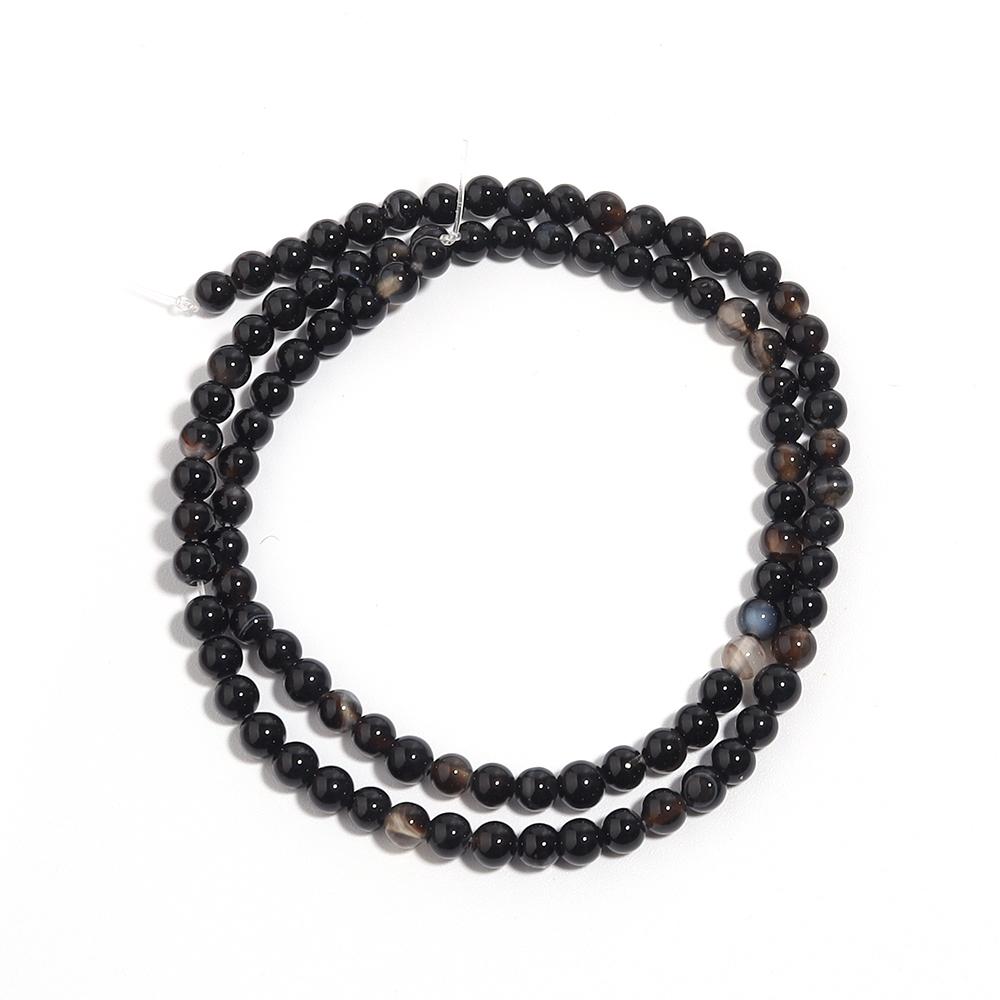 4/6/8/10/12mm Natural Black Agate Stone Beads Round Loose Spacer Beads For Jewelry Making DIY Bracelets Necklace Accessories
4/6/8/10/12mm Natural Black Agate Stone Beads Round Loose Spacer Beads For Jewelry Making DIY Bracelets Necklace Accessories