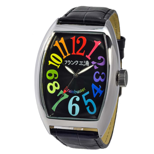 Frank Miura Analogue No. 6 Magnum Watch with Rainbow Leather Strap, FM06K-CRB, Men s, Black
Frank Miura Analogue No. 6 Magnum Watch with Rainbow Leather Strap, FM06K-CRB, Men s, Black