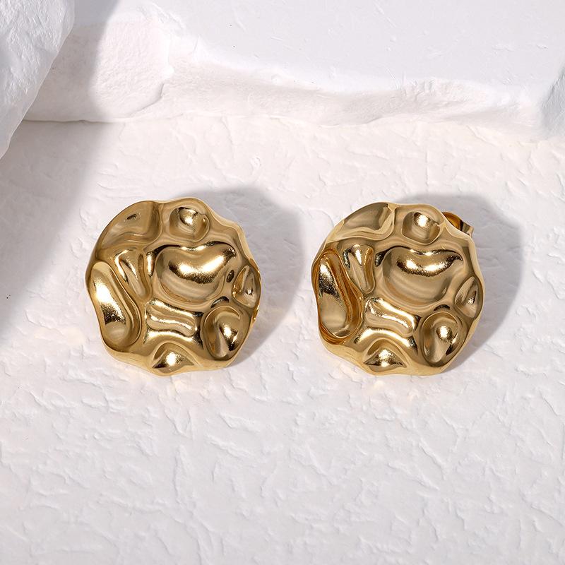 Stainless Steel Geometric Unusual Stud Earrings for Women Prevent Allergy Simple Spiral Texture Earrings Zircon Bijoux Gift
Stainless Steel Geometric Unusual Stud Earrings for Women Prevent Allergy Simple Spiral Texture Earrings Zircon Bijoux Gift