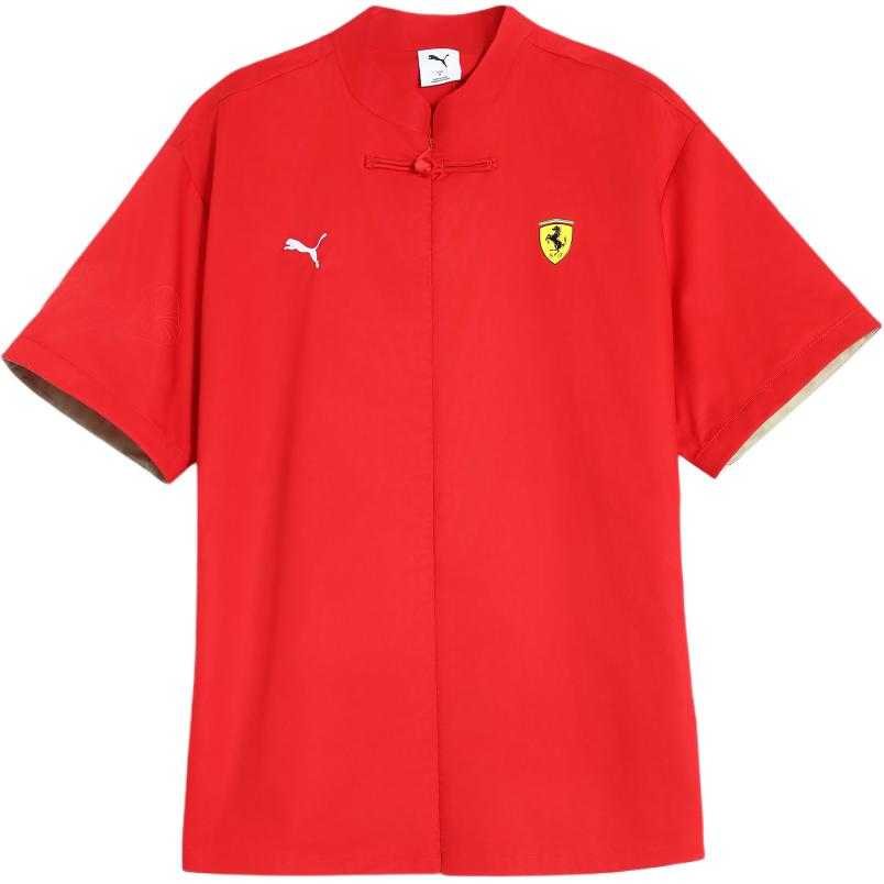 Puma X Ferrari Collaboration SS25 China Limited Edition Comfortable Stand Collar Pullover Short Sleeve Breathable T-Shirt Unisex T-Shirts 634327-02 M
Puma X Ferrari Collaboration SS25 China Limited Edition Comfortable Stand Collar Pullover Short Sleeve Breathable T-Shirt Unisex T-Shirts 634327-02 M