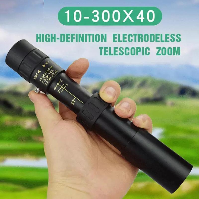 10-300X Zoom Powerful Binoculars Long Range Professional Monocular Telescope HD 4K High Quality BAK4-Prisms Portable for Camping
10-300X Zoom Powerful Binoculars Long Range Professional Monocular Telescope HD 4K High Quality BAK4-Prisms Portable for Camping