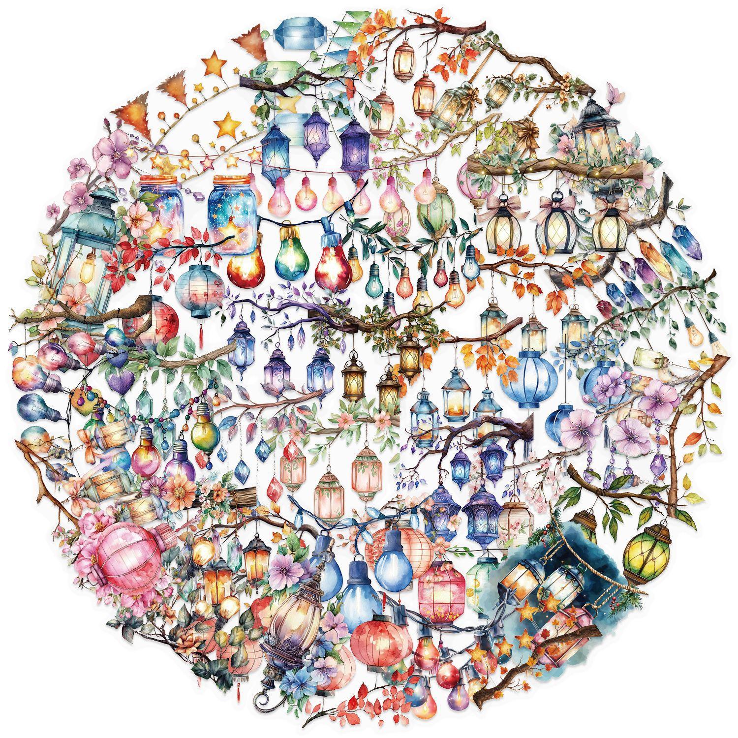 50 Transparent Ins Lights Sticker Pack, Waterproof Transparent PET Manual Material Decorative Guitar Notebook
50 Transparent Ins Lights Sticker Pack, Waterproof Transparent PET Manual Material Decorative Guitar Notebook