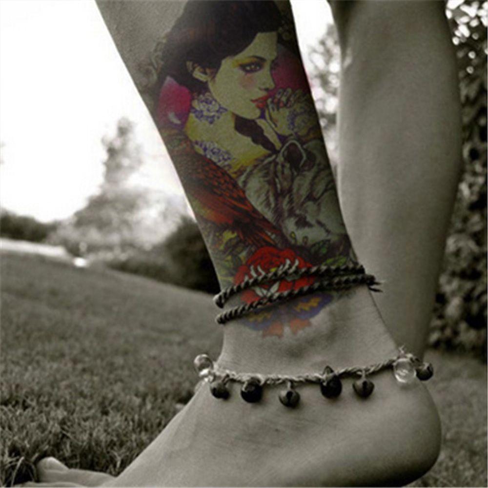 Totem Colorful Fake Stickers Temporary Women Flash Arm Tattoo Stickers Waterproof Leg 1
Totem Colorful Fake Stickers Temporary Women Flash Arm Tattoo Stickers Waterproof Leg 1