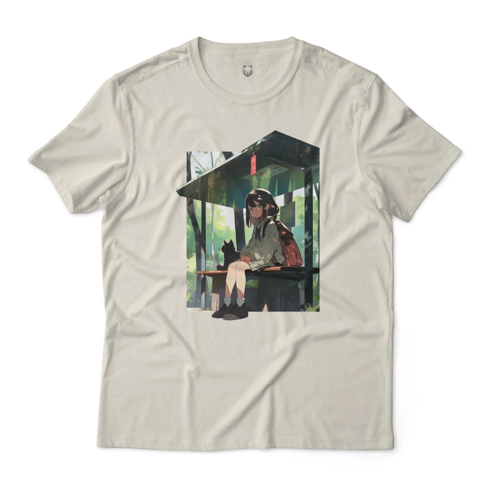 Anime Girl with a Cat waiting in a Bus stop Anime inspired Graphic Tee 2XL
Anime Girl with a Cat waiting in a Bus stop Anime inspired Graphic Tee 2XL