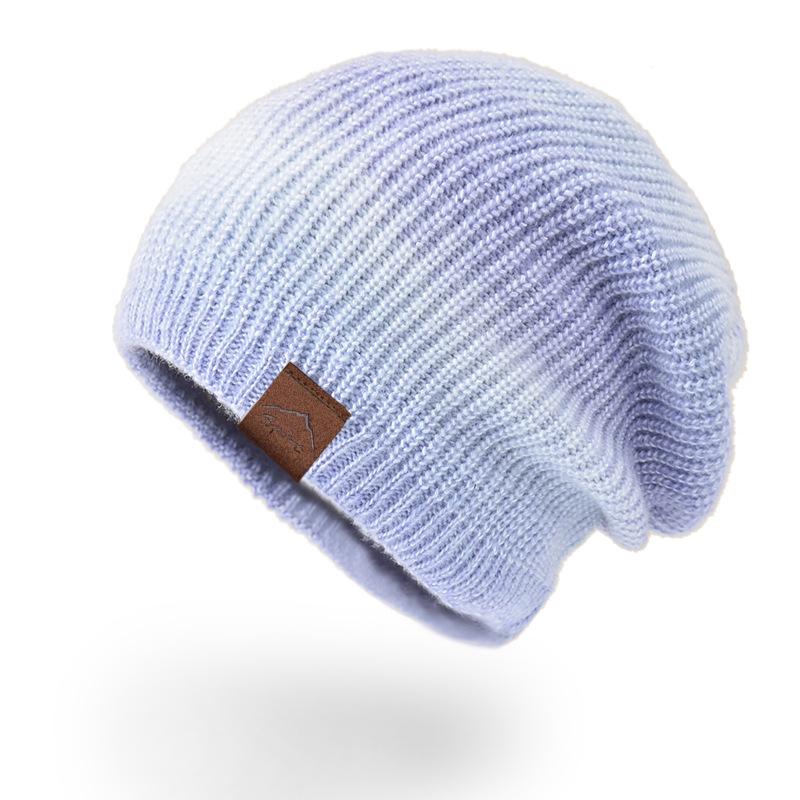 Women s Knitted Gradient Tie Dyed Warm Cap Rainbow Wool Hat One Size фіолетовий
Women s Knitted Gradient Tie Dyed Warm Cap Rainbow Wool Hat One Size фіолетовий