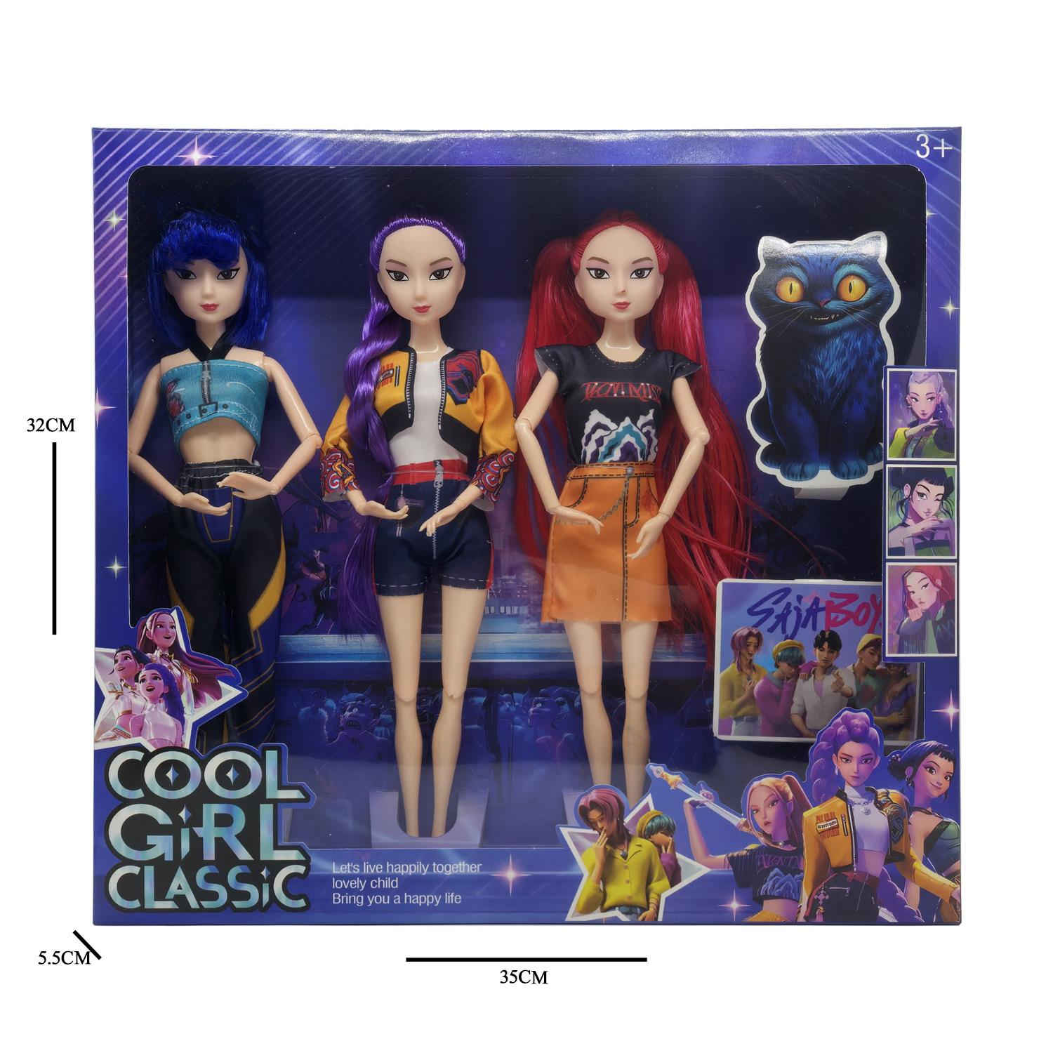 New K-POP Girl Group Doll Set
New K-POP Girl Group Doll Set