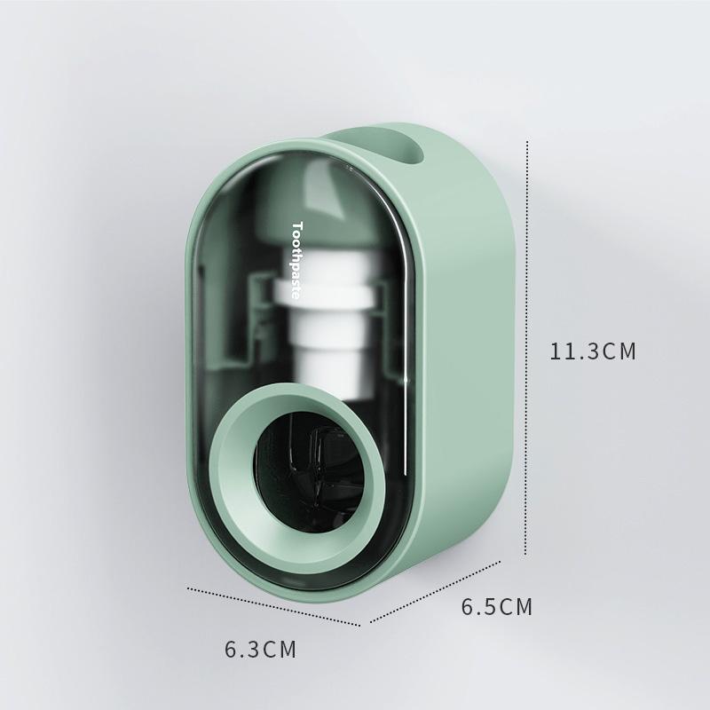 Fashion Self-Operating Toothpaste Dispenser Toothpaste Squeezer Wall Mount Toothpaste Dispenser Bathroom Accessories Set світло-зелений колір
Fashion Self-Operating Toothpaste Dispenser Toothpaste Squeezer Wall Mount Toothpaste Dispenser Bathroom Accessories Set світло-зелений колір