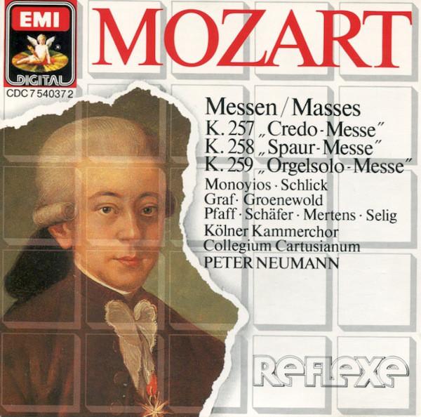 CD MOZART; NEUMANN - Mozart Credo Spaur Orgels CDC7540372 EMI Digital 1990 Europe Classical Used
CD MOZART; NEUMANN - Mozart Credo Spaur Orgels CDC7540372 EMI Digital 1990 Europe Classical Used
