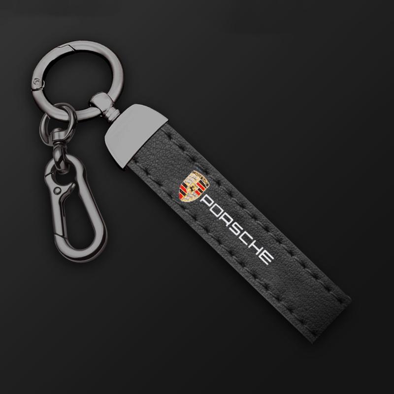 Zinc Alloy Leather Car Keychain Rings embroidered Key Chain For Porsche Cayenne Panamera Macan 911 718 Taycan Boxster Cayman 918
Zinc Alloy Leather Car Keychain Rings embroidered Key Chain For Porsche Cayenne Panamera Macan 911 718 Taycan Boxster Cayman 918