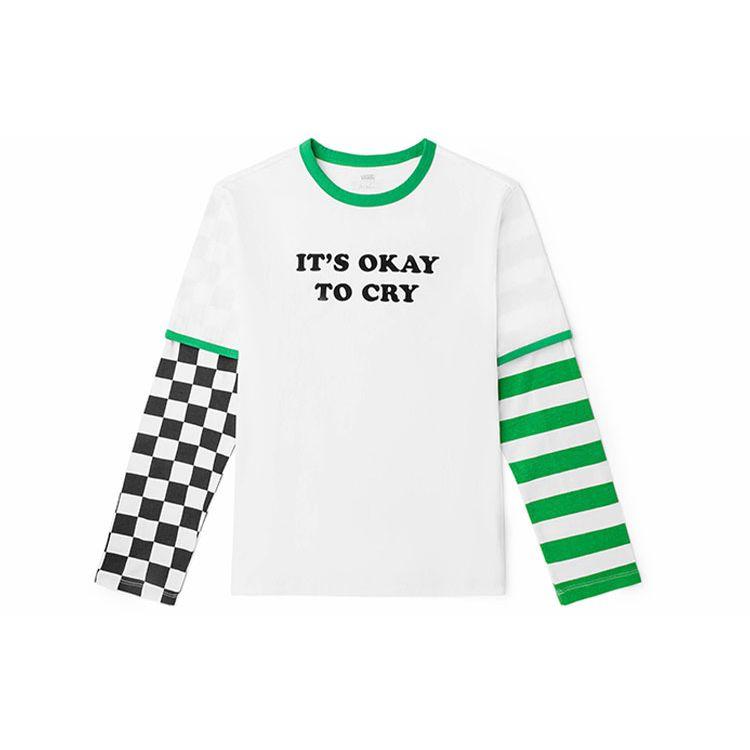Футболка Vans X Whack Checkerboard Logo с круглым вырезом и длинными рукавами, женские топы, белые VN0A7PRRWHT S
Футболка Vans X Whack Checkerboard Logo с круглым вырезом и длинными рукавами, женские топы, белые VN0A7PRRWHT S