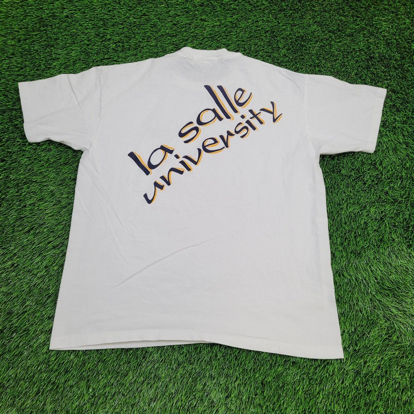 Vintage 80s La-Salle University Shirt XL 23x27 Spellout L
Vintage 80s La-Salle University Shirt XL 23x27 Spellout L