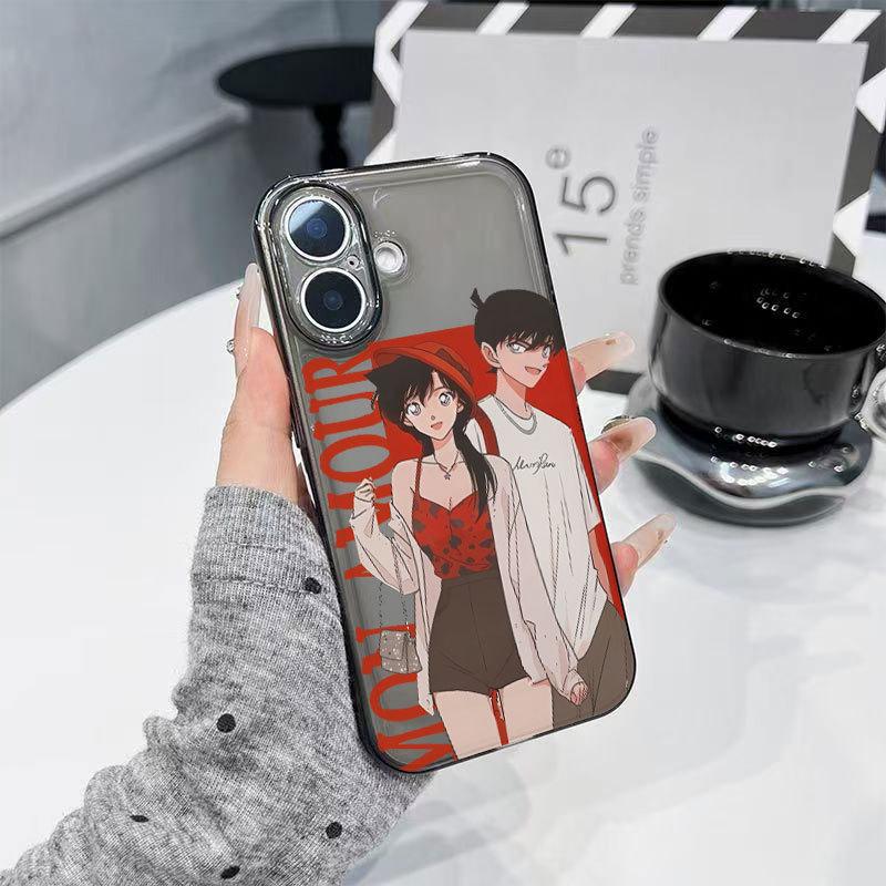 Anime Couple Phone Case for iPhone 17 Pro Max, 16, 15 Pro, 14, 13 - Drop-proof and Cross-border Design iPhone 16 Pro Max
Anime Couple Phone Case for iPhone 17 Pro Max, 16, 15 Pro, 14, 13 - Drop-proof and Cross-border Design iPhone 16 Pro Max