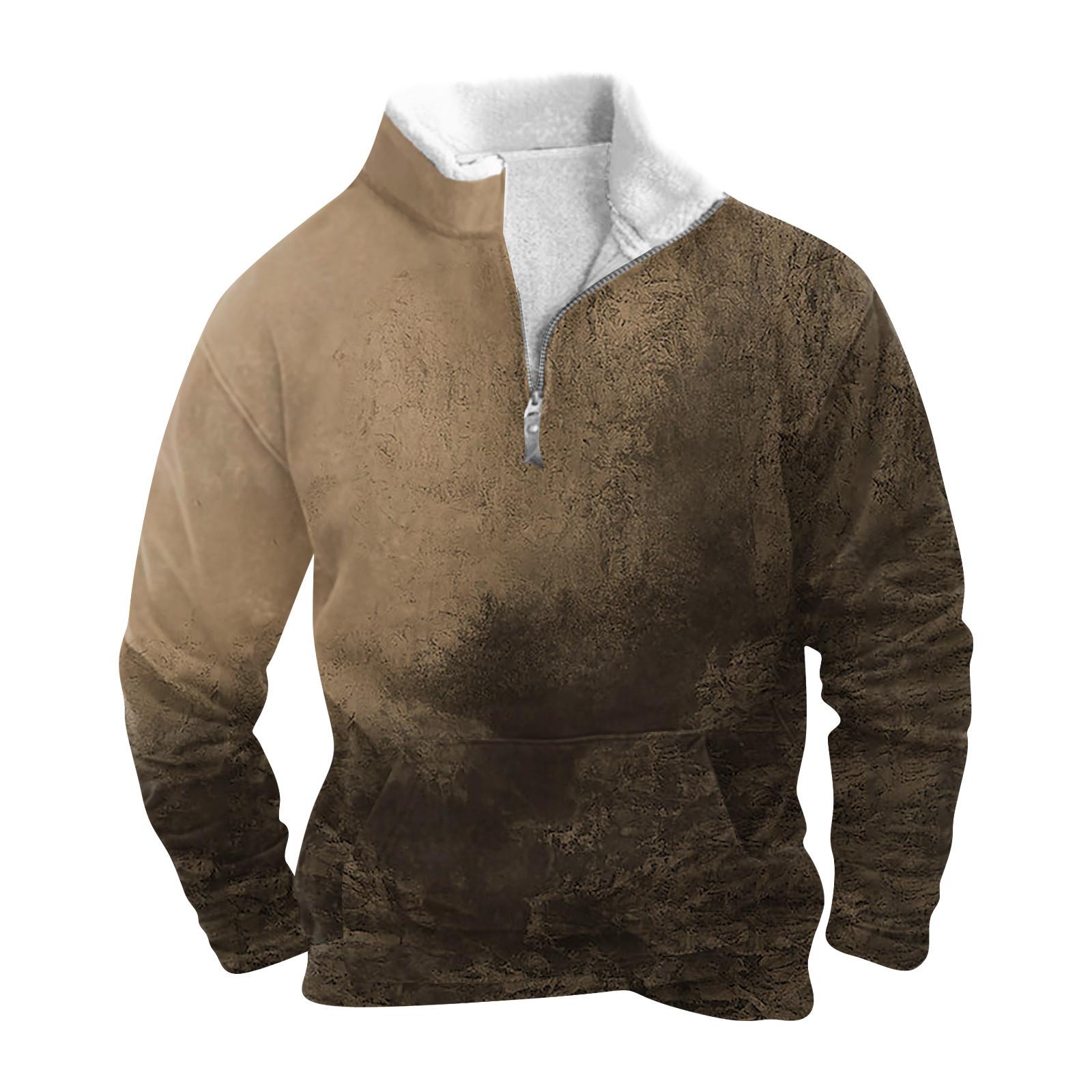 Весенне-осенняя мужская толстовка с воротником-стойкой на открытом воздухе, повседневные свитера, топы XXXXXL кофейный
Весенне-осенняя мужская толстовка с воротником-стойкой на открытом воздухе, повседневные свитера, топы XXXXXL кофейный