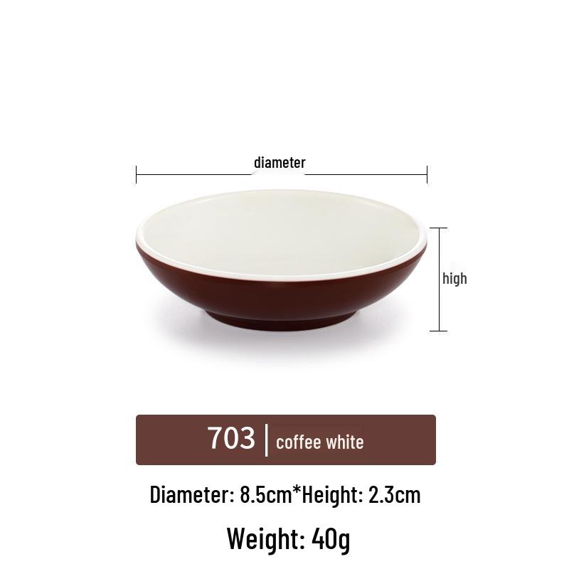 Melamine Round Appetizer Dish - Imitation Porcelain for Dipping Sauces and Seasonings
Melamine Round Appetizer Dish - Imitation Porcelain for Dipping Sauces and Seasonings