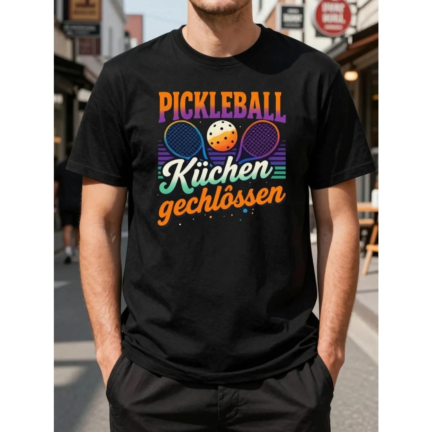 Pickleball Kuchn geschlossen Mens Cotton TShirt Retro Vintage Athletic Casual Black S чёрный
Pickleball Kuchn geschlossen Mens Cotton TShirt Retro Vintage Athletic Casual Black S чёрный