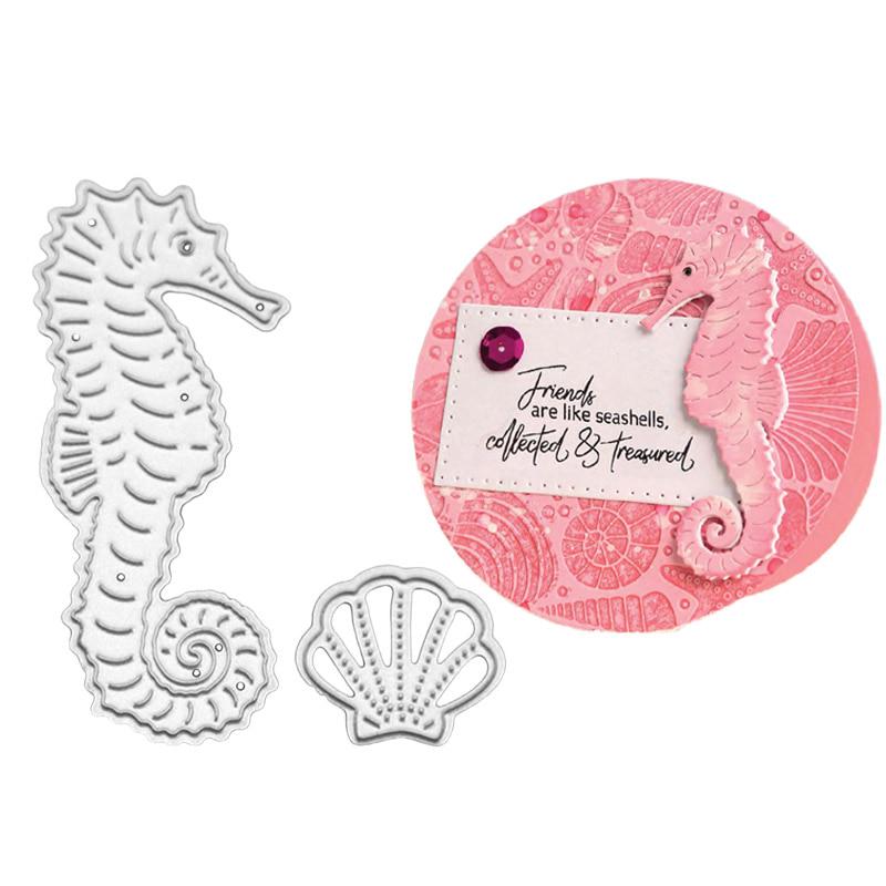 Seahorse Shell Металл Резка умирает Scrapbooking DIY Альбом Embossing Фолдер Бумажные карты Maker шаблон
Seahorse Shell Металл Резка умирает Scrapbooking DIY Альбом Embossing Фолдер Бумажные карты Maker шаблон