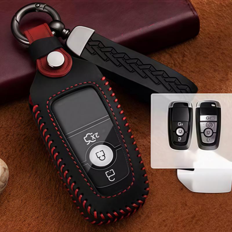 3/4/5 Buttons Leather Shell Fob Holder for Ford Fusion Edge Mustang Explorer F150 F250 F350 F450 Car Key Case Protector Cover чорний
3/4/5 Buttons Leather Shell Fob Holder for Ford Fusion Edge Mustang Explorer F150 F250 F350 F450 Car Key Case Protector Cover чорний