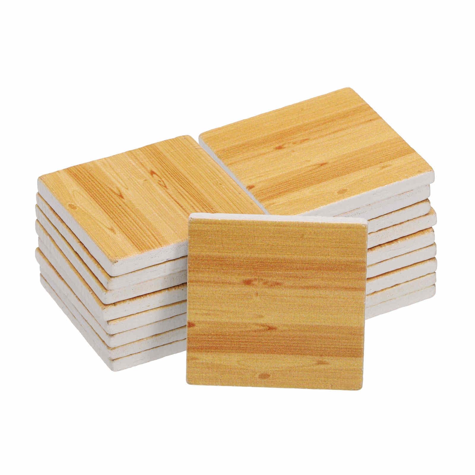 CoCud Dollhouse Floor Square Wooden Miniature Flooring Dollhouse Pack of 18 Tiles, 1.18-Inch - (Use Decor)
CoCud Dollhouse Floor Square Wooden Miniature Flooring Dollhouse Pack of 18 Tiles, 1.18-Inch - (Use Decor)