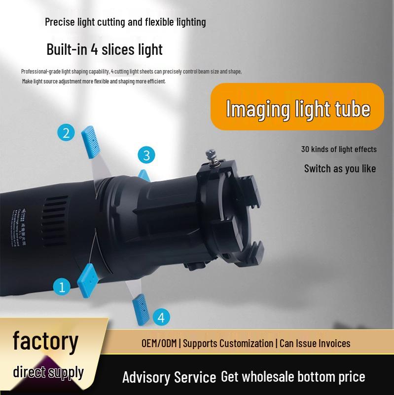 Borong Bayonet Spotlight for Photography and Live Broadcast 36-degree Single Lens (Spotlight)
Borong Bayonet Spotlight for Photography and Live Broadcast 36-degree Single Lens (Spotlight)